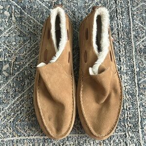 Faux-Fur Moccasins